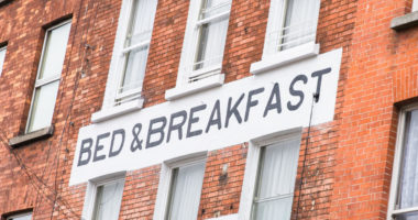 Bed and Breakfast sign